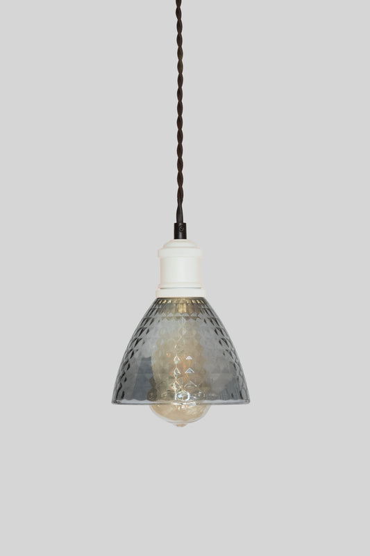 E26 compatible pendant light | PENDANT LIGHT MOSS | White