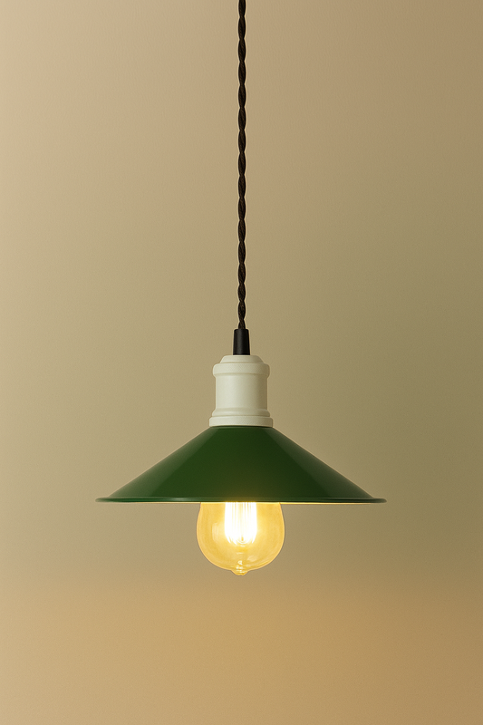 E26 compatible pendant light | PENDANT LIGHT KONO | White